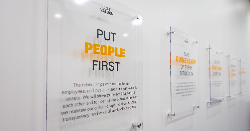 Beyond Warehousing's Core Values, Put People First